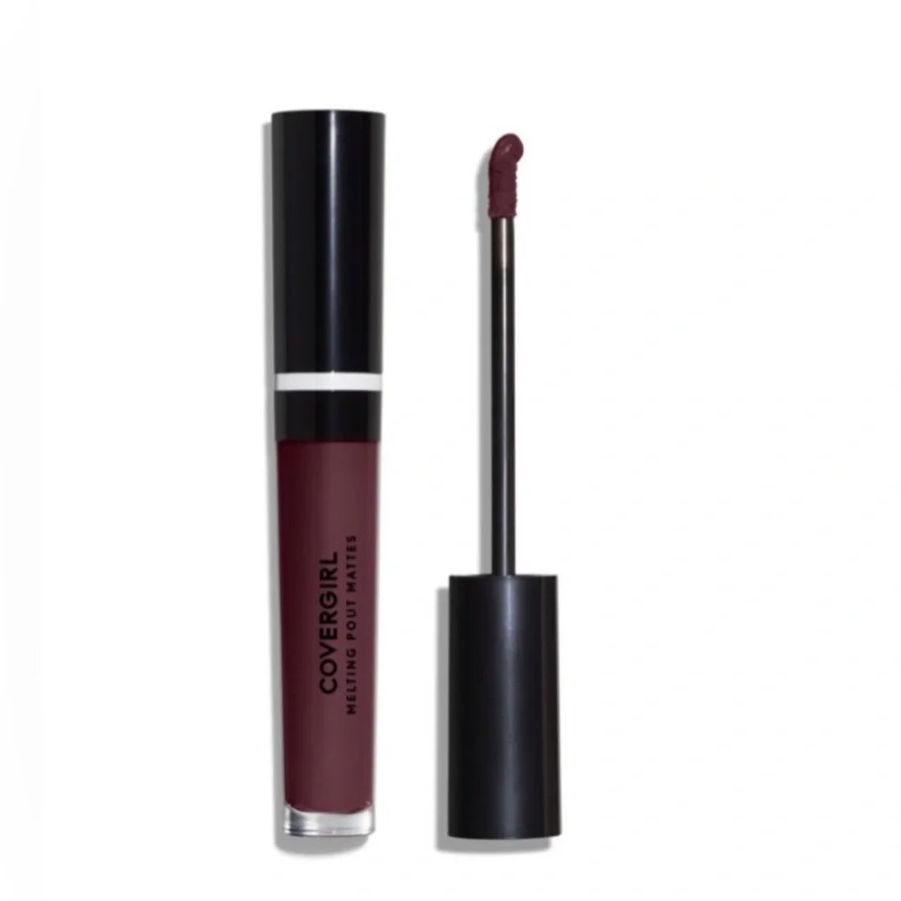 2pk COVERGIRL Melting Pout Matte Liquid Lipstick, Never Say Never and Supermodel